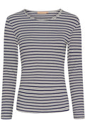 Christel Tee | Marineblau Creme