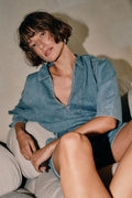 Merla Deco Shirt | Hellblau