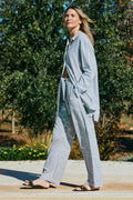 Lavisco Hose 205595 | Star Offwhite Navy Blazer