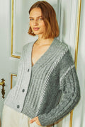 Helen Cardigan 205195 | Mittelgrau Mel Anthrazit Mel