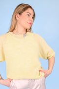 Dell Strickpullover | Pastellgelb