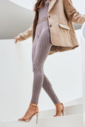 Bedruckte Leggings | Braun