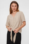 Lava Bluse 204238 | Sand Melange