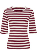 Nena T-Shirt | Wein | T-Shirt von Marta du Chateau