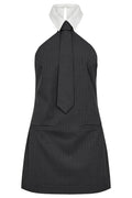 Tiedy Kleid 204564 | Mittelgrau Mel Offwhite