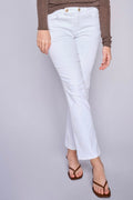 Ashley Bianco Jeans Knöchel | Knöchel Weiß