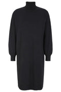 Srlea Rollkragenkleid Strick | Schwarz