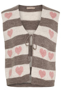 Phoenix Strickweste | Alte Rose | Schlag von Marta du Chateau