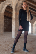 Alma Langes Kleid | Schwarz