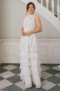 Marli Dot Kleid | Weiß