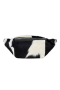 Jia Gürteltasche 6523 | Schwarz Weiß