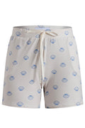 Alma-Shorts | Elfenbeinfarbene Cobolt-Schale