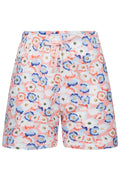Alma Shorts | Pfirsichblaue Blume