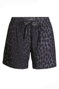 Alma Shorts | Dunkelgrauer Leo