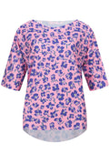 Alma Tshirt | Rosa Lila Blume