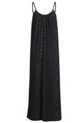 Alma Langes Trägerkleid | Dunkelgrauer Leo