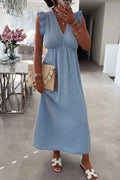 Sun Rüschenkleid | Hellblau