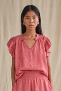 Tea Vito Bluse | Verblasste Rose