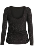 Alma Ls Turn Top | Schwarz Simili