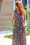 Flora Sommerkleid | Rosa Dahlie
