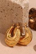 Edie Hoops | Gold