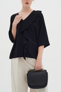 Cadenzaiw Bluse | Schwarz