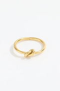 Unendlichkeitsknotenring | Gold