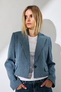 Nellie Stripe Blazer 30298 | Blau