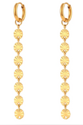 Schneeflocken-Ohrring | Gold
