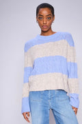 Aryna Aidy O-Neck-Strick | Hortensie