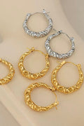 Twist Rope Ohrringe | Silber