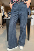 Boxhose | Marineblauer Denim
