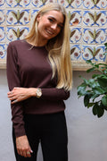 Vivi Ls Pullover | Braun