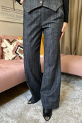 Boxhose | Schwarzer Denim