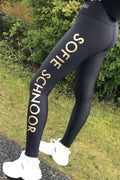Joanne Leggings | Schwarzgold