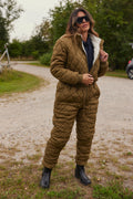 Isola Teddy Jumpsuit | Dunkle Armee