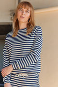 Tini Stripe Sweat | C Navy Kombi