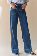 Eleonora Jeans | Dunkelblauer Denim