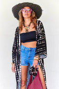 Mauna Kea Kimono | Schwarz