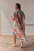 Langusta Hummer-Hemdkleid | Marineblau
