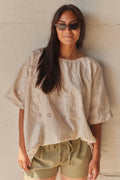 Mary Broderie Anglaise Top | Bluse von Atelier C