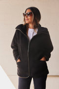 Bamie Teddy Zip | Schwarz