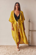 Kauai Kimono | Gelb Batik