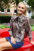 Elina Ls Bluse | Lux Leo