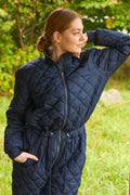 Lolly Quilt Jumpsuit | Marineblau