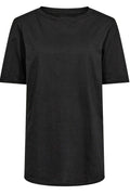 Ulle SS Long T-Shirt | Schwarz