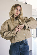 Francis Kurze Trenchcoat 30271 | Khaki