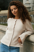 Mixie Strickjacke | Elfenbein
