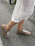 Kraftvolle Turnschuhe | Taupe