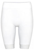 Lange Shorts mit Spitze | Weiß